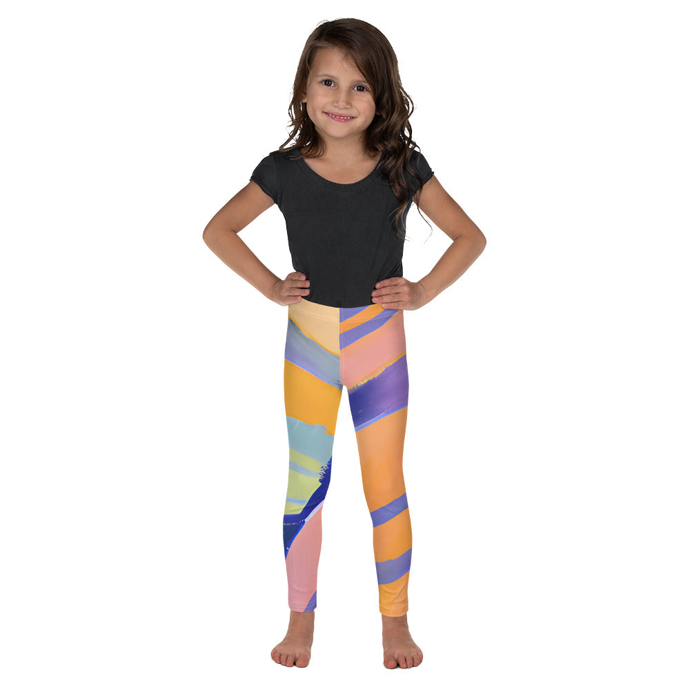 Vibrant Rainbow Kids Leggings - Perfect for Energetic Little Explorers