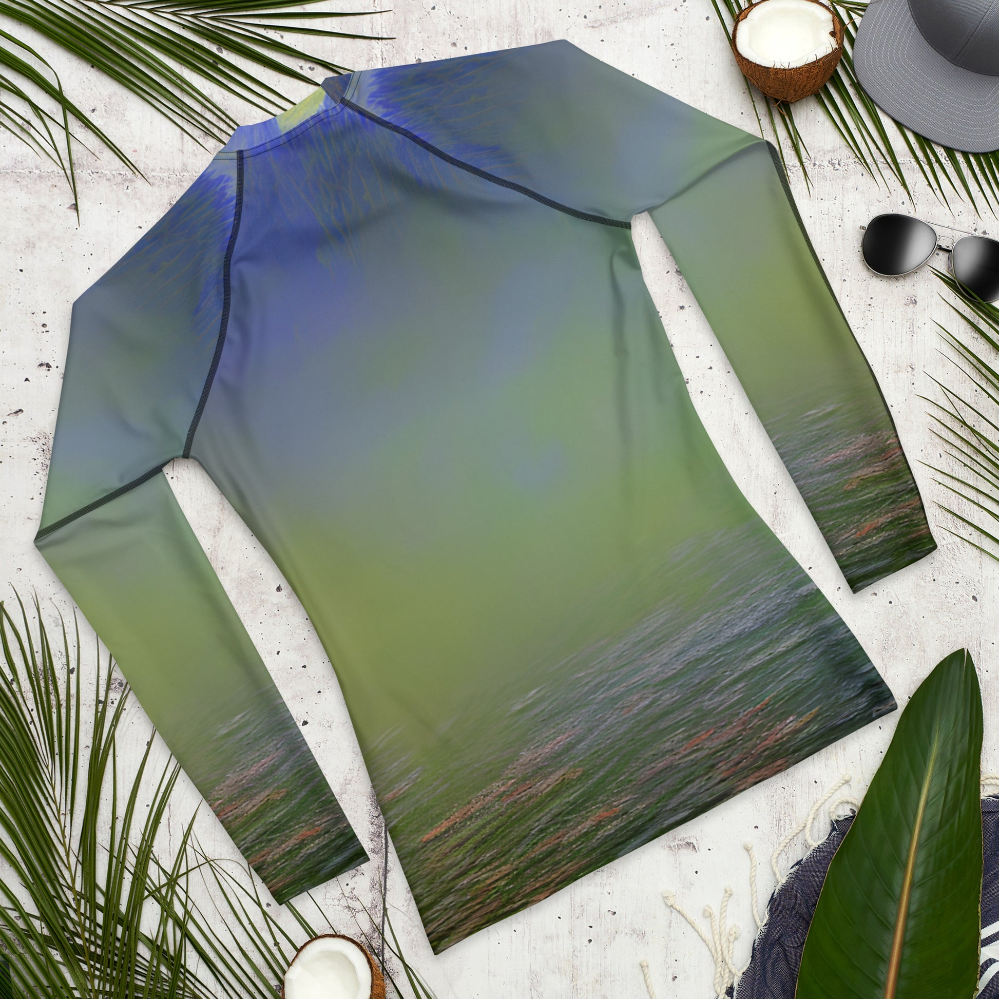 Green Abstract Top