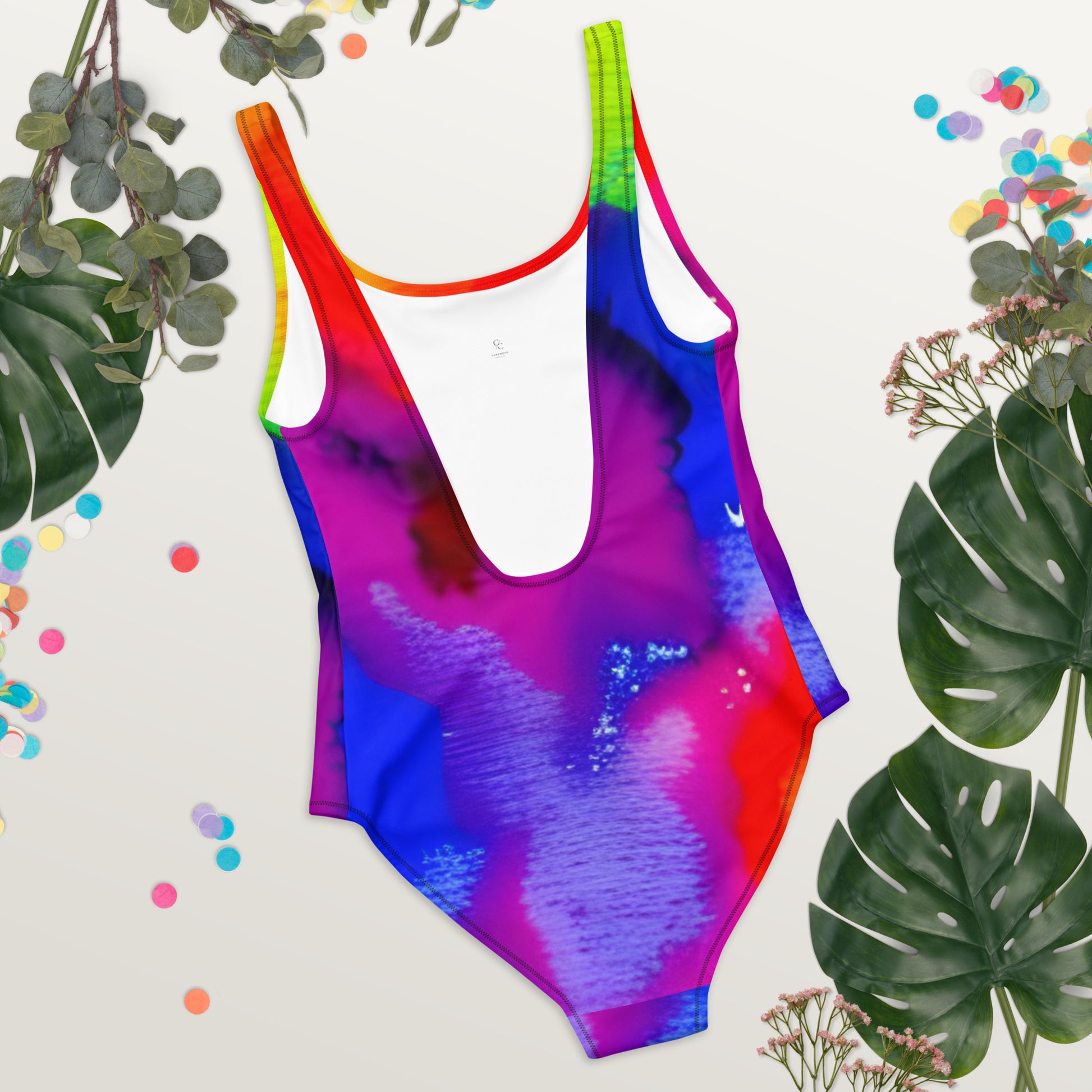 Rainbow One Piece Swimsuit