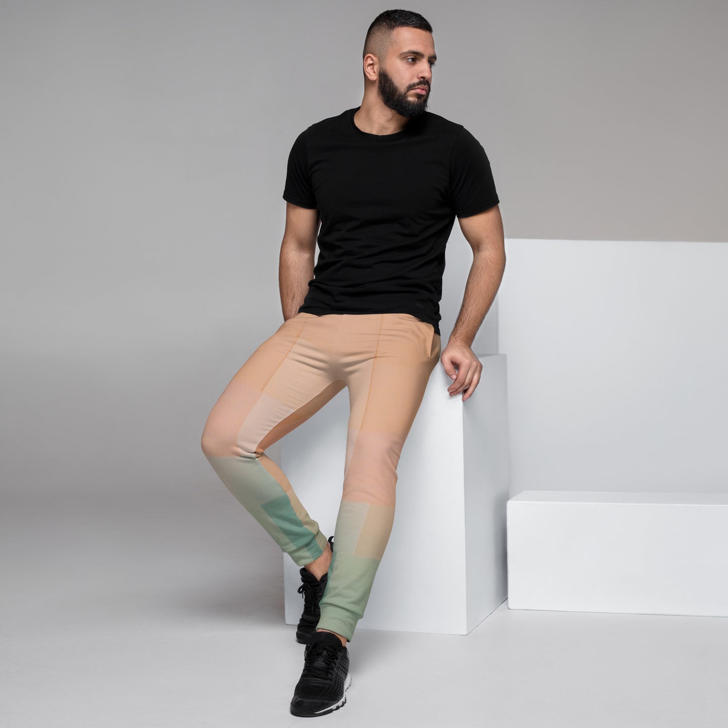 Peach Fuzz: Comfort Meets Style. Men's Joggers