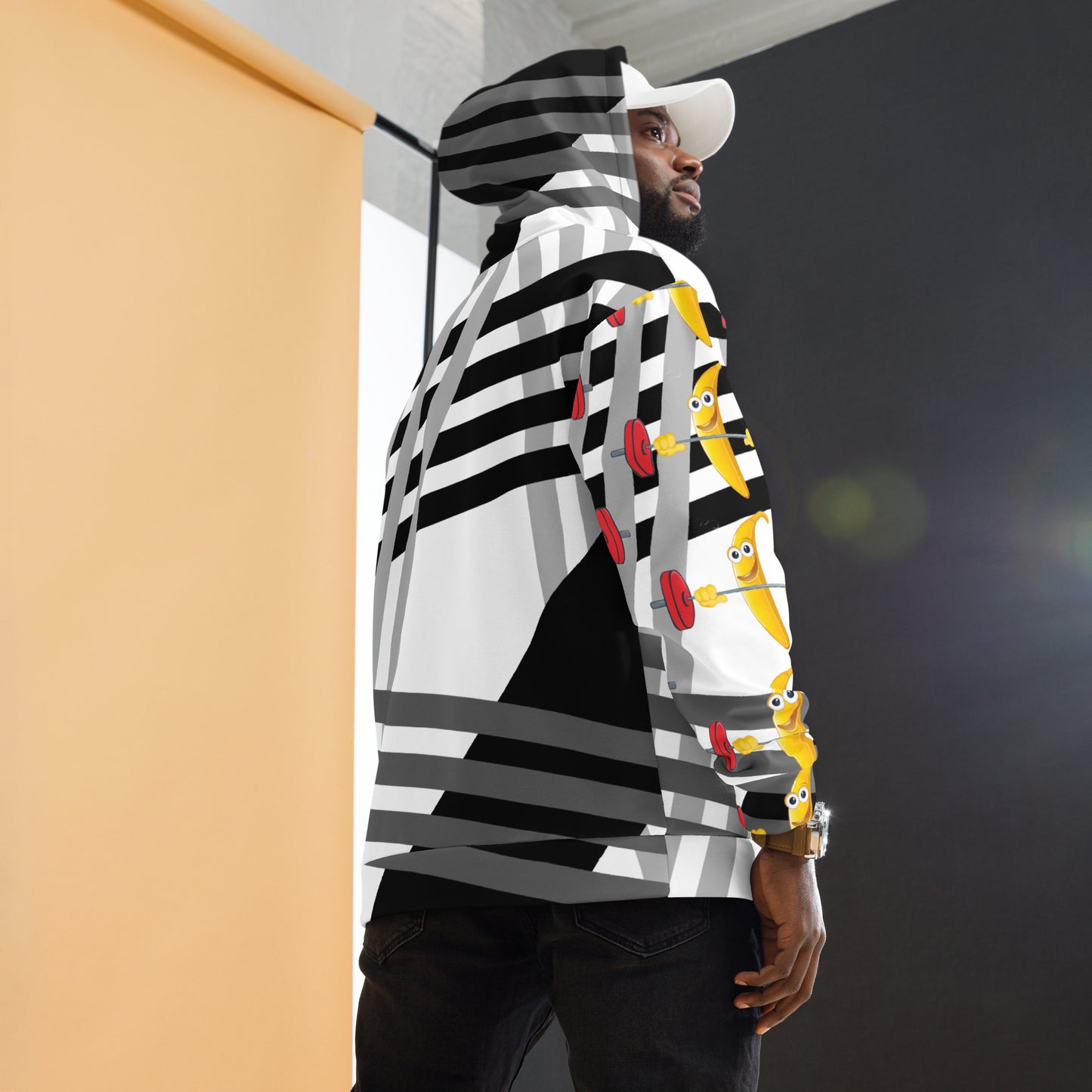 Express Your Style: Geometric Unisex Hoodie