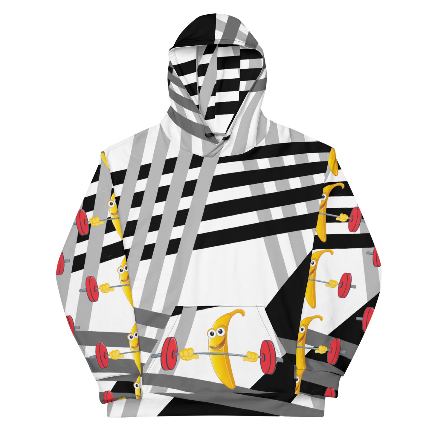 Express Your Style: Geometric Unisex Hoodie