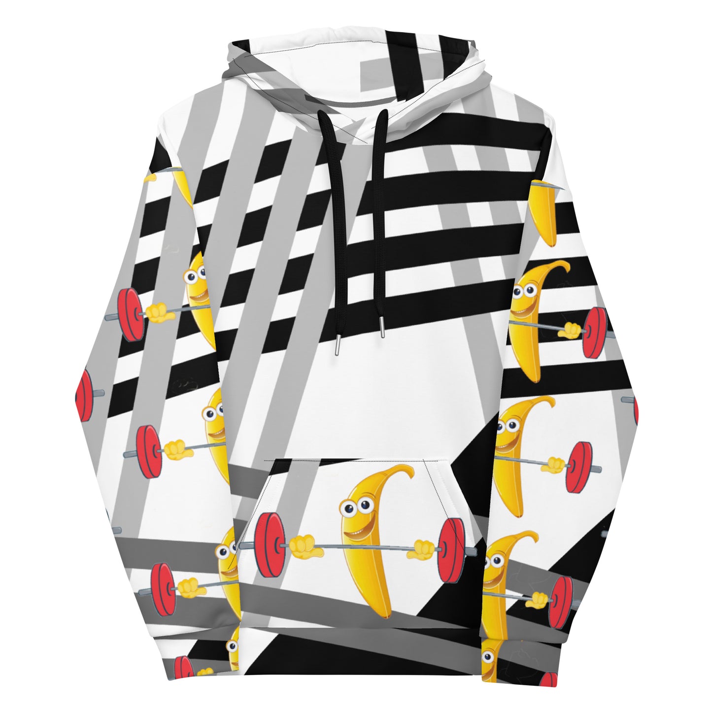 Express Your Style: Geometric Unisex Hoodie