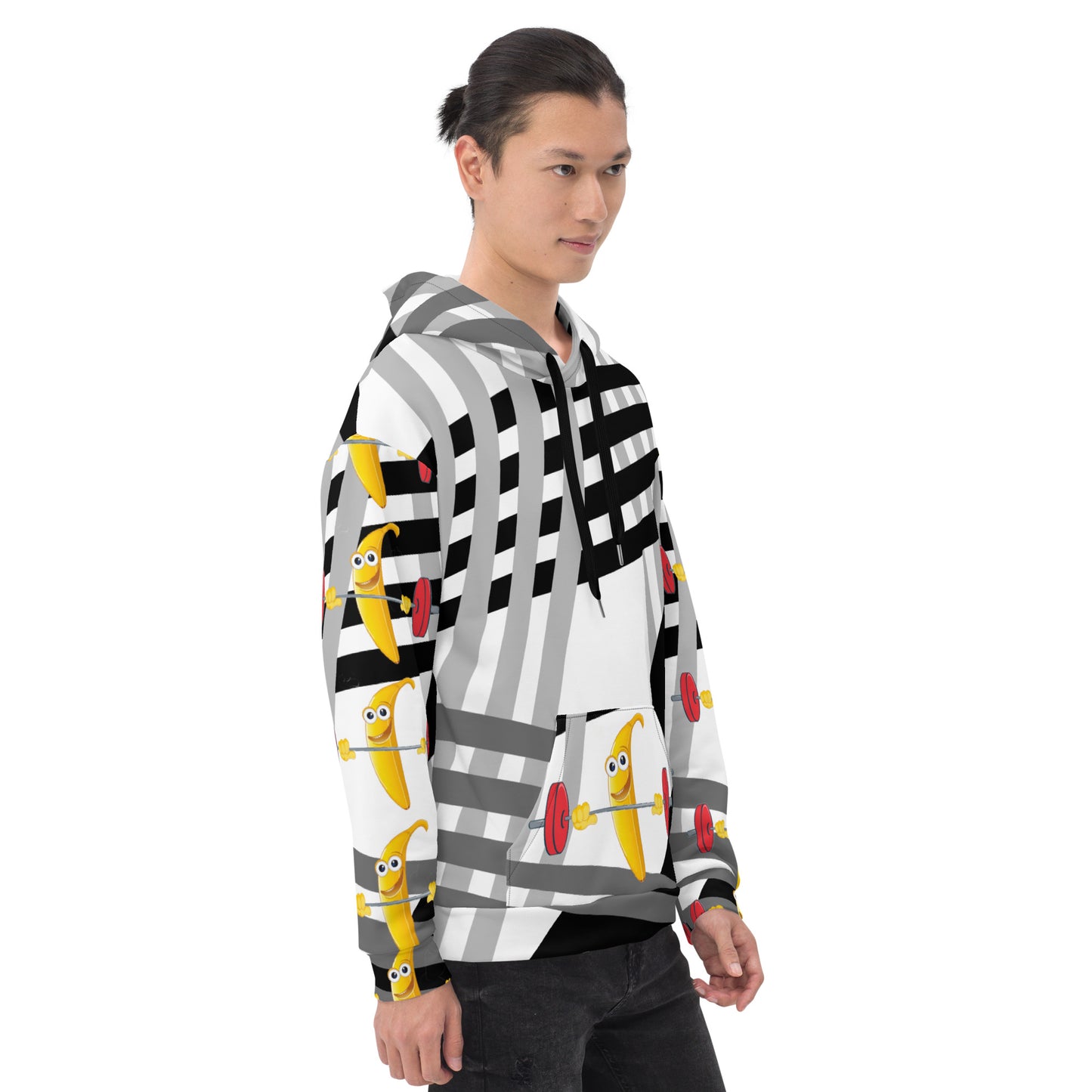 Express Your Style: Geometric Unisex Hoodie