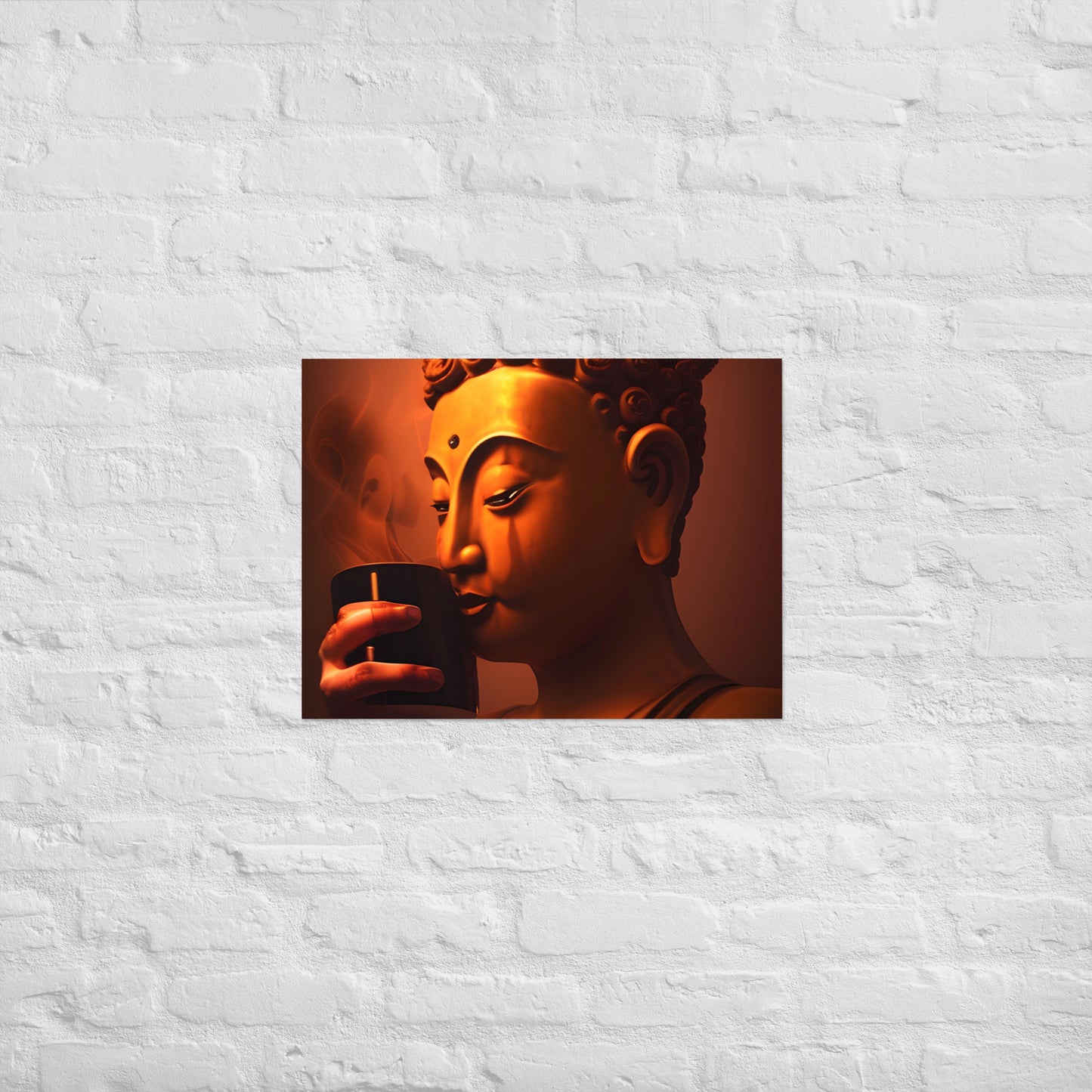 Awakening Aromas: Coffee Enlightenment Poster