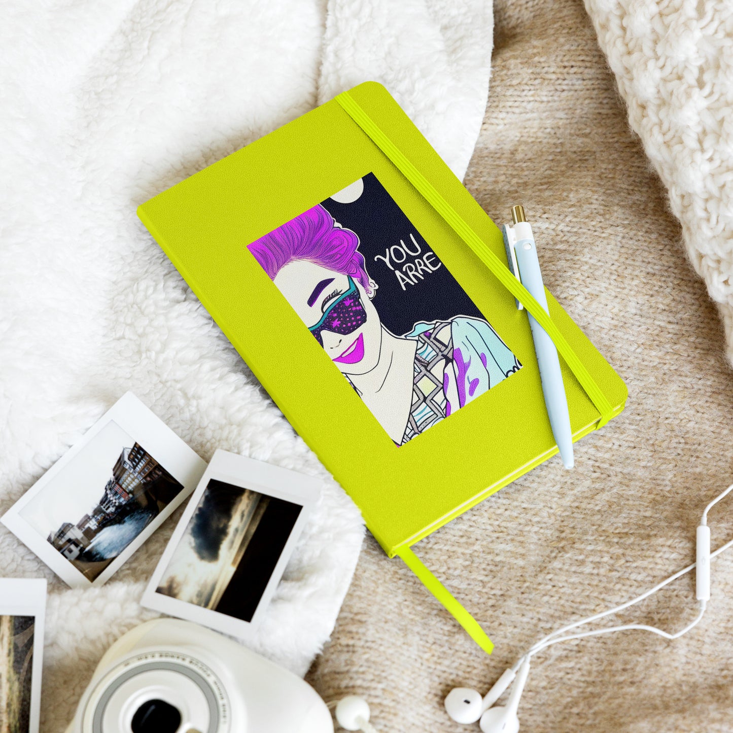 Inspire Your Inner Wordsmith with 'You Are' Hardcover Notebook - Perfect for Creativity and Ideas