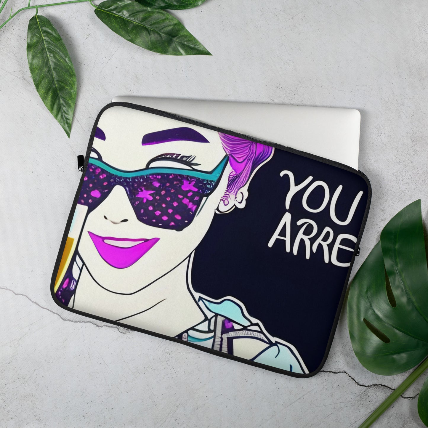 Empowered Woman Laptop Sleeve - Embrace Your Strength with Style!