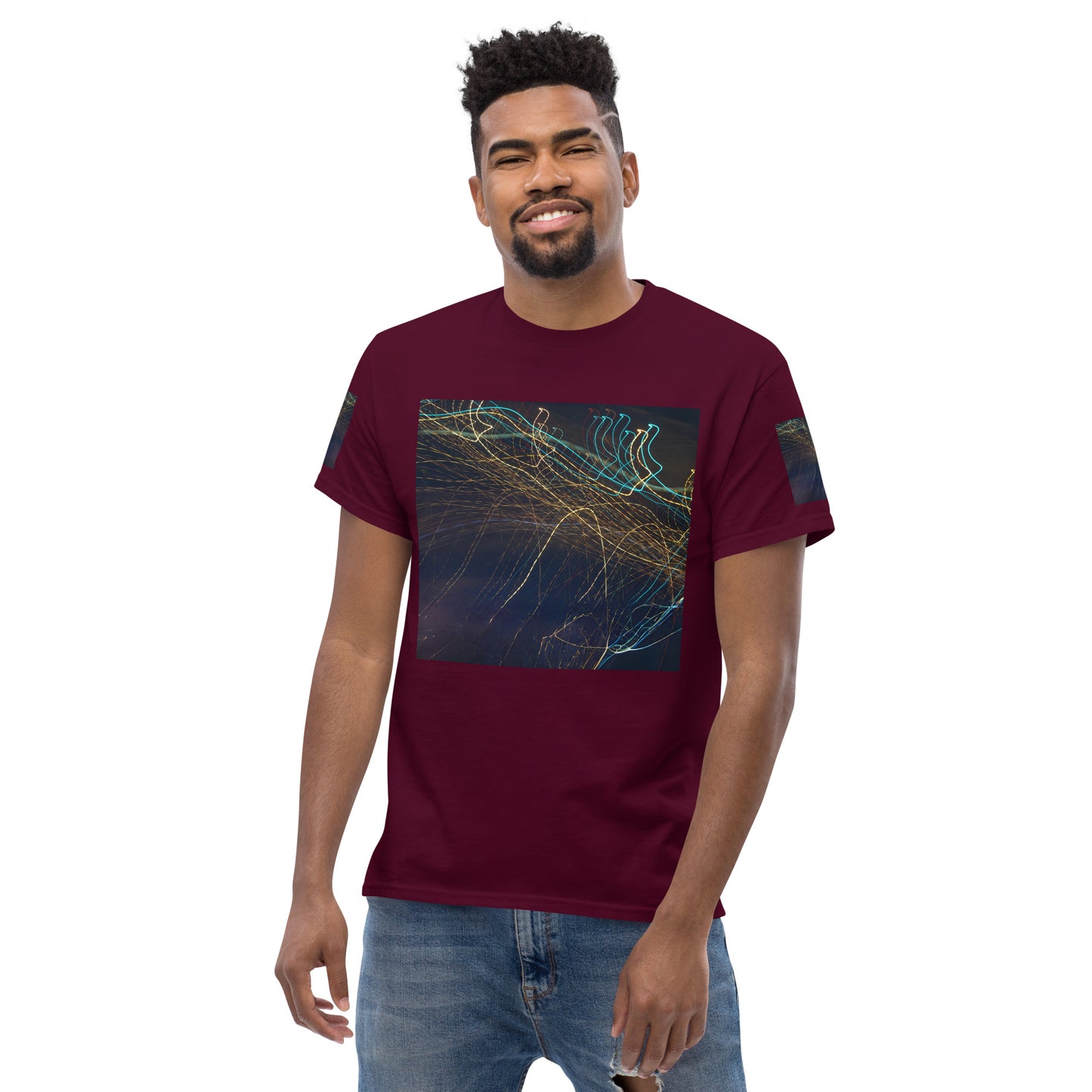 Unique design tee