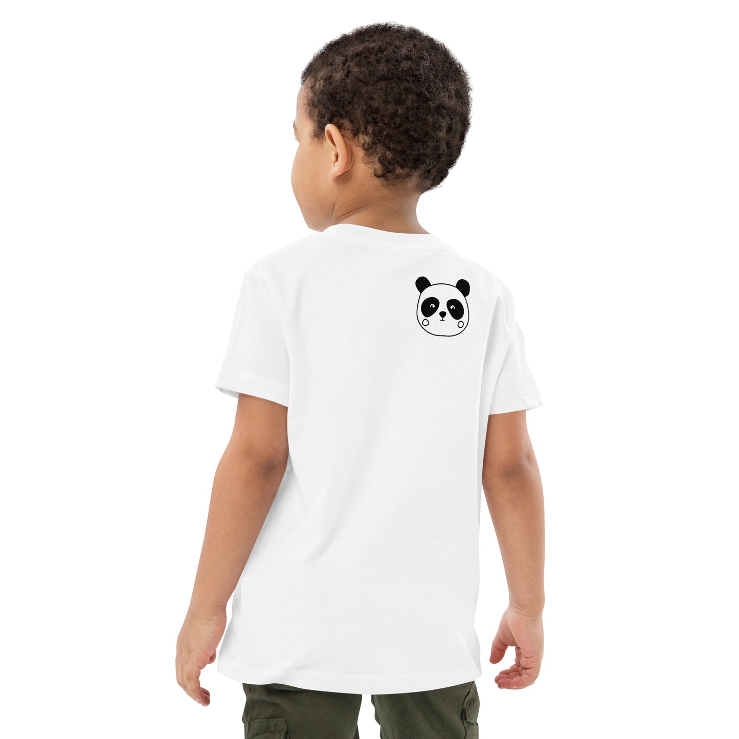 Adorable Guitar & Bear Organic cotton kids t-shirt