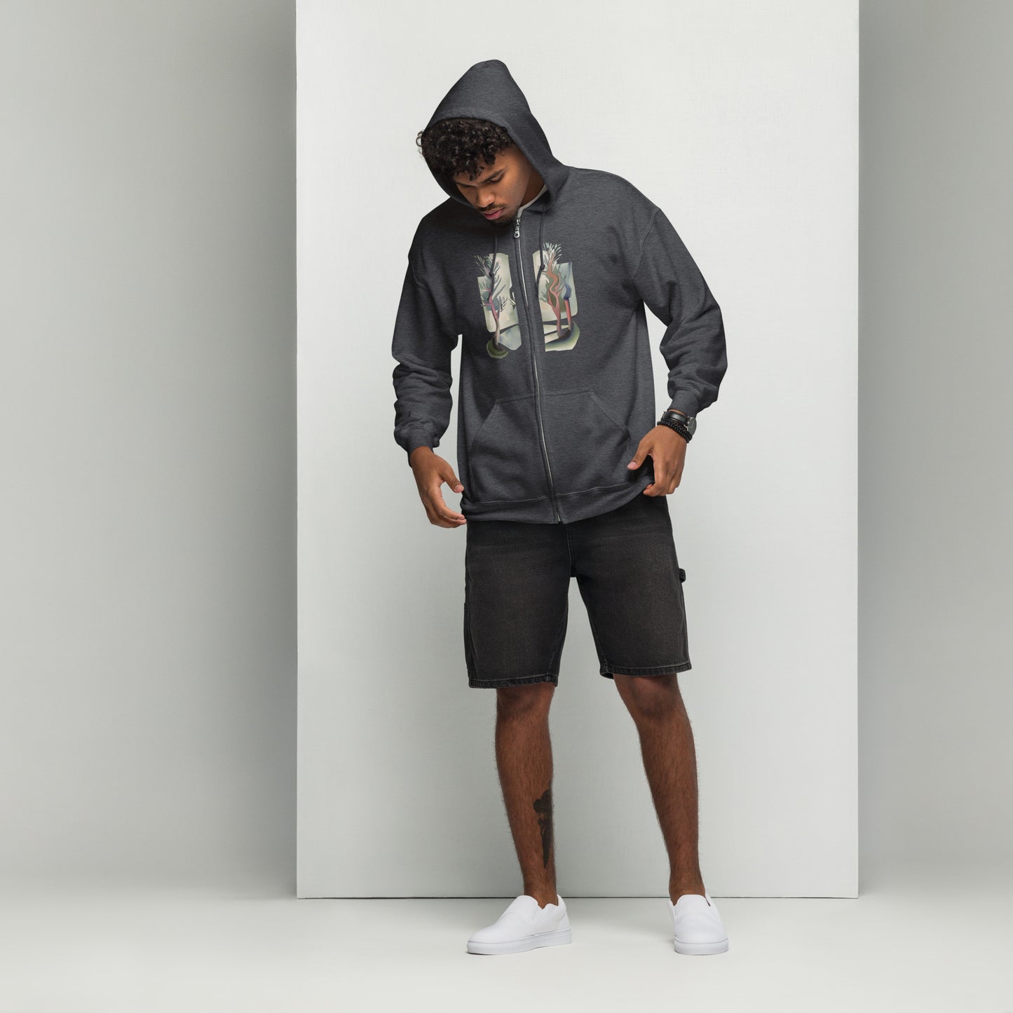 Eco-Friendly Zip Hoodie - Stylish & Sustainable