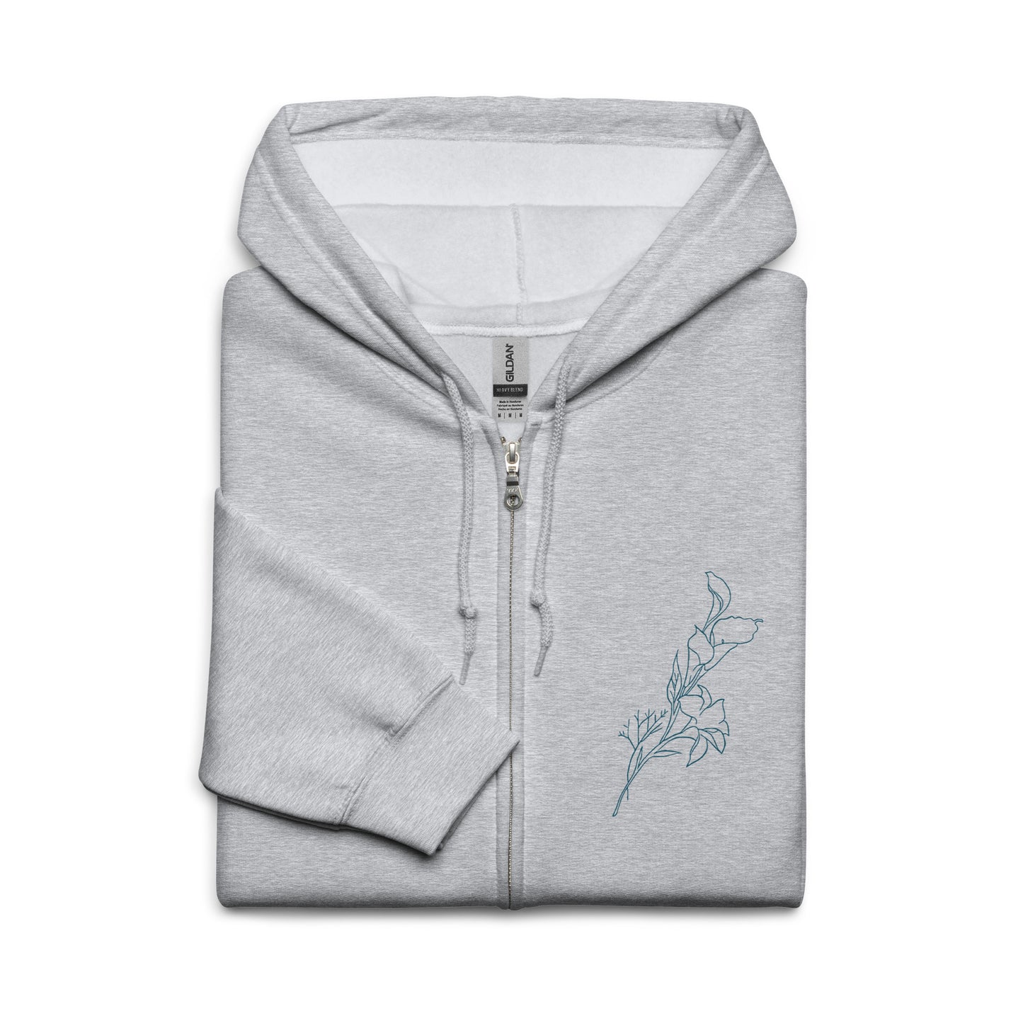 Floral Unisex Zip Hoodie - 5 Unique Styles for Ultimate Comfor