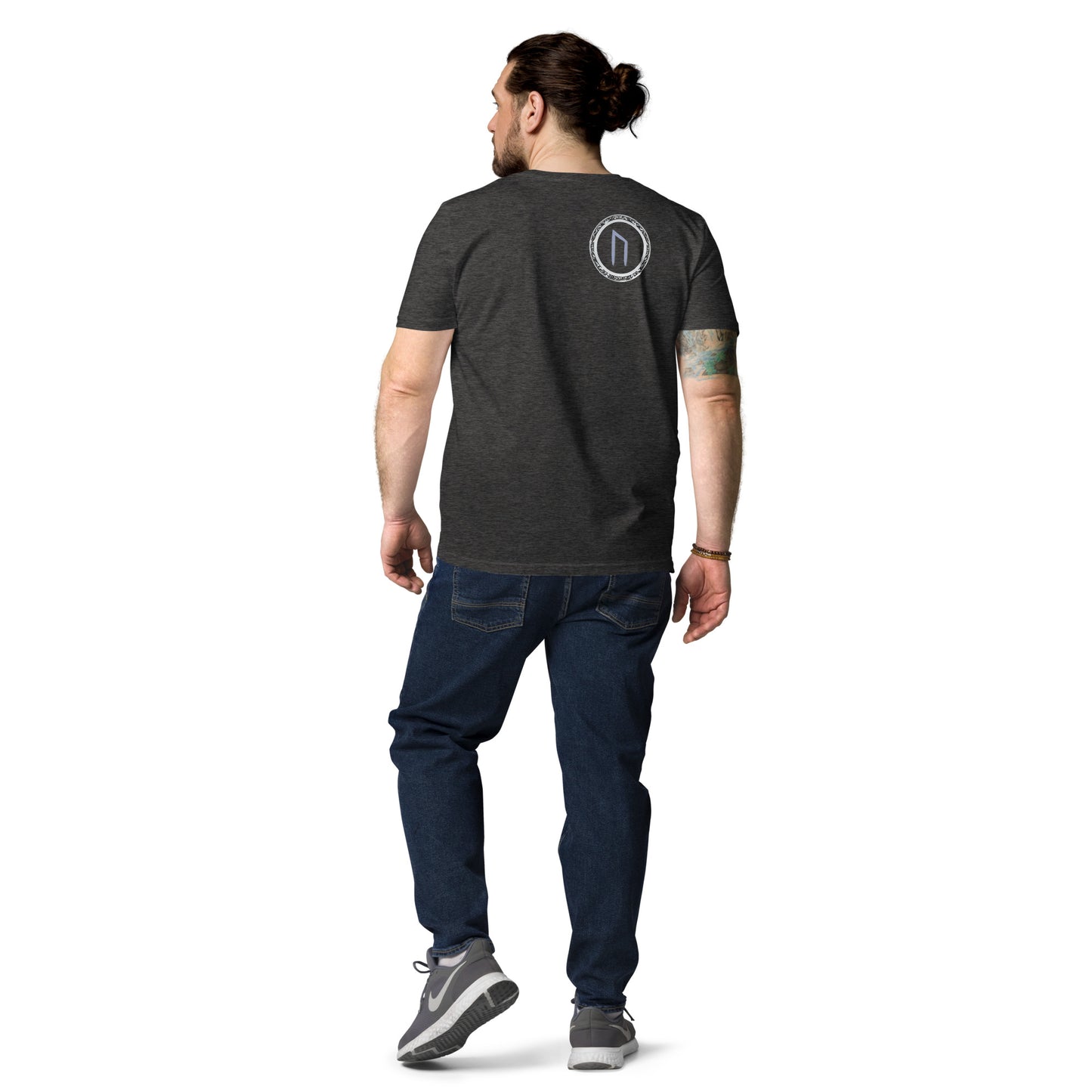 Unisex URUZ Rune Cotton Tee: Eco-Friendly Fashion Statement