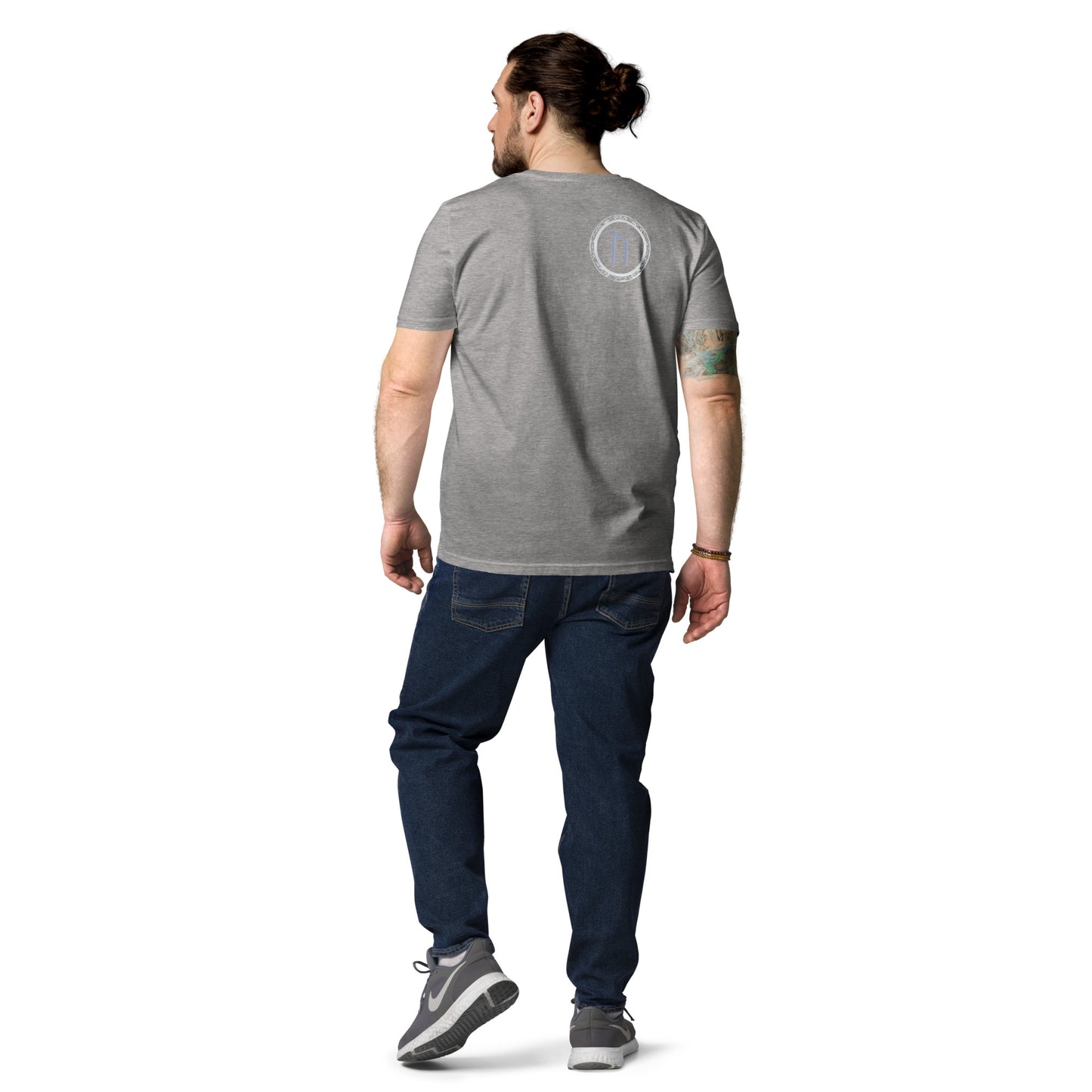 Unisex URUZ Rune Cotton Tee: Eco-Friendly Fashion Statement