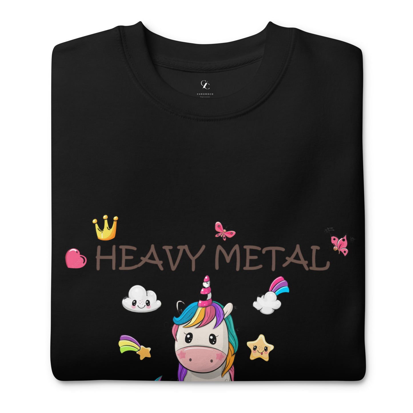 Unisex Premium Sweatshirt from the "Heavy Metal" series