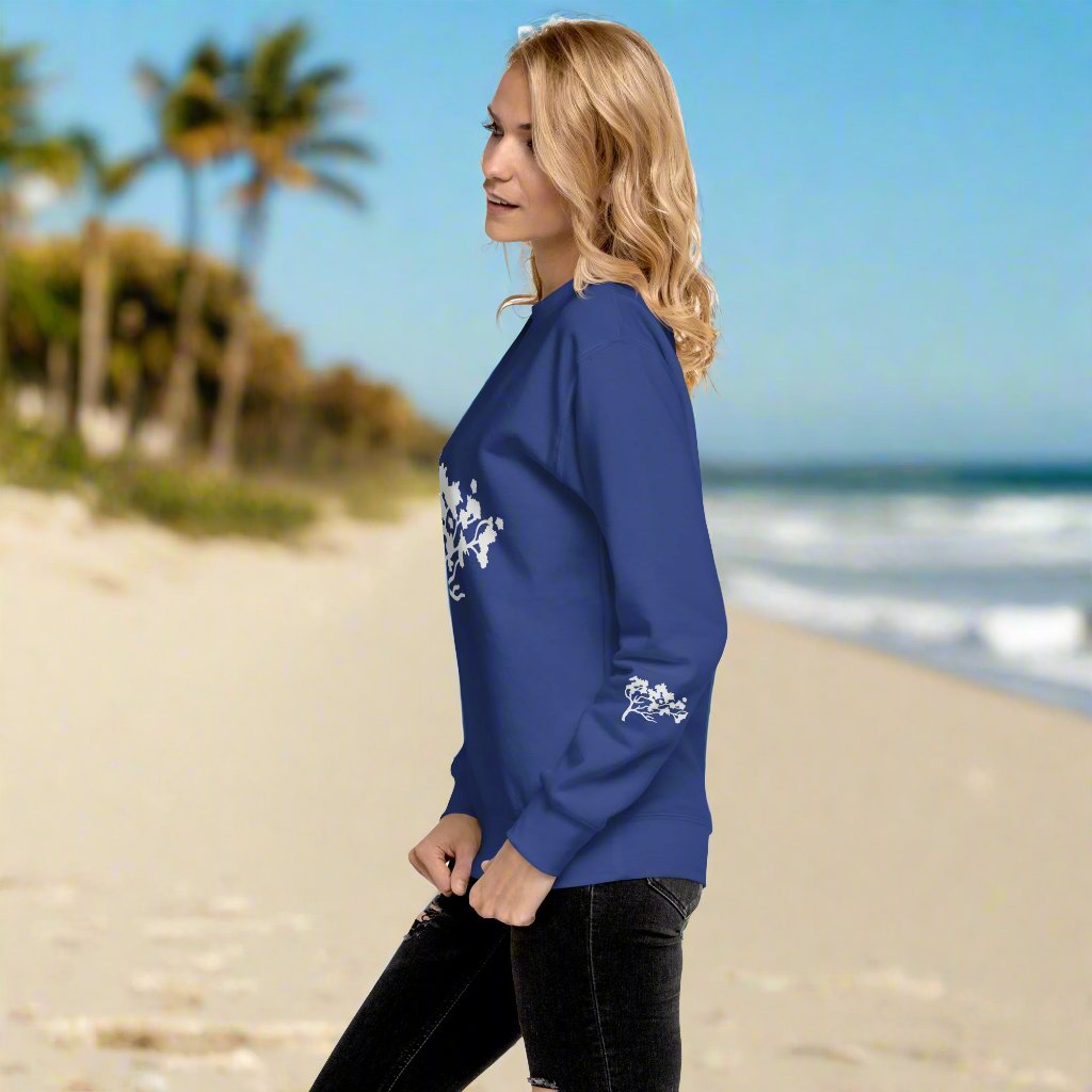 beach sweatshirt