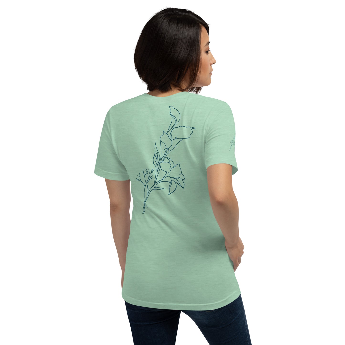 Floral Unisex T-Shirt - Embrace Spring Any Day | 100% Cotton