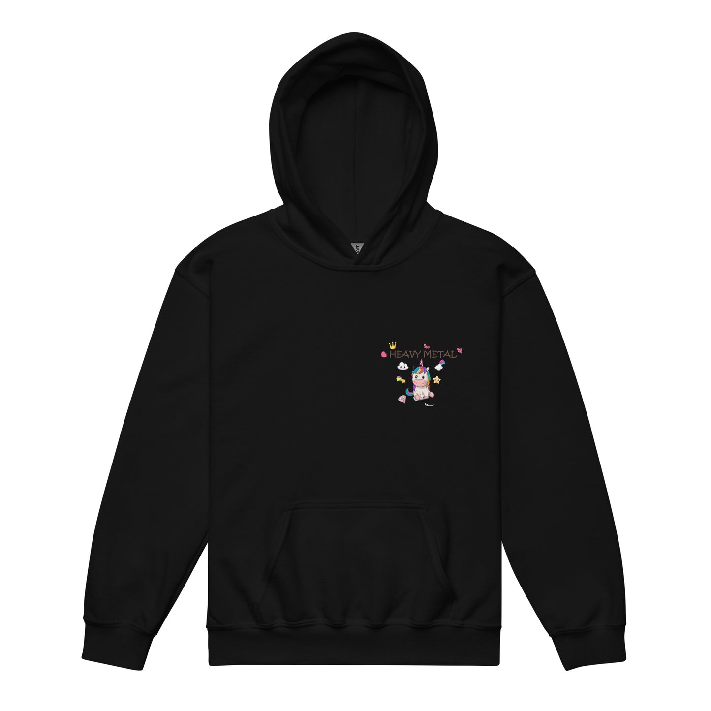 Unicorn Heavy Metal Youth Hoodie