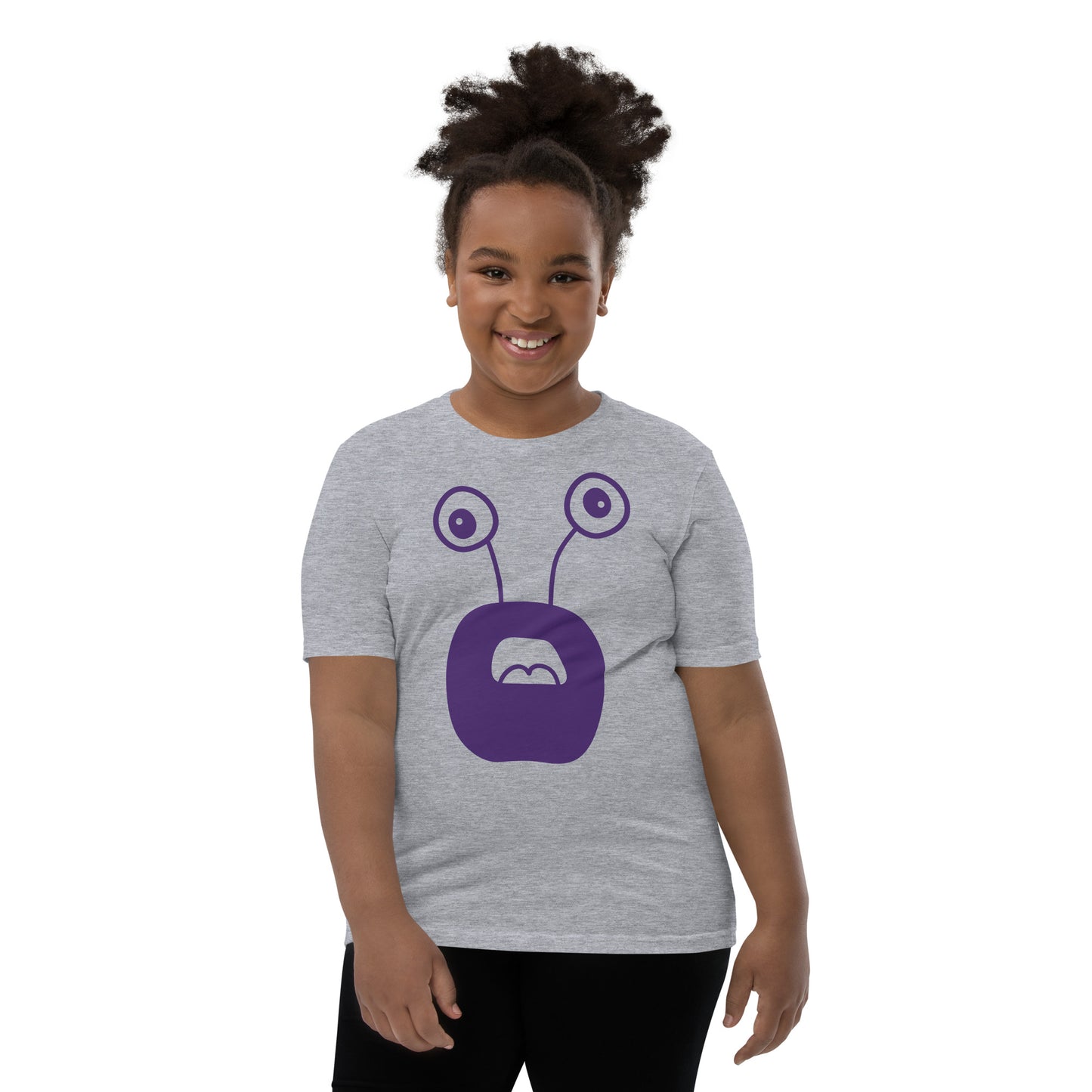 Exciting Youth T-Shirt with Purple Monster - Shop Now!