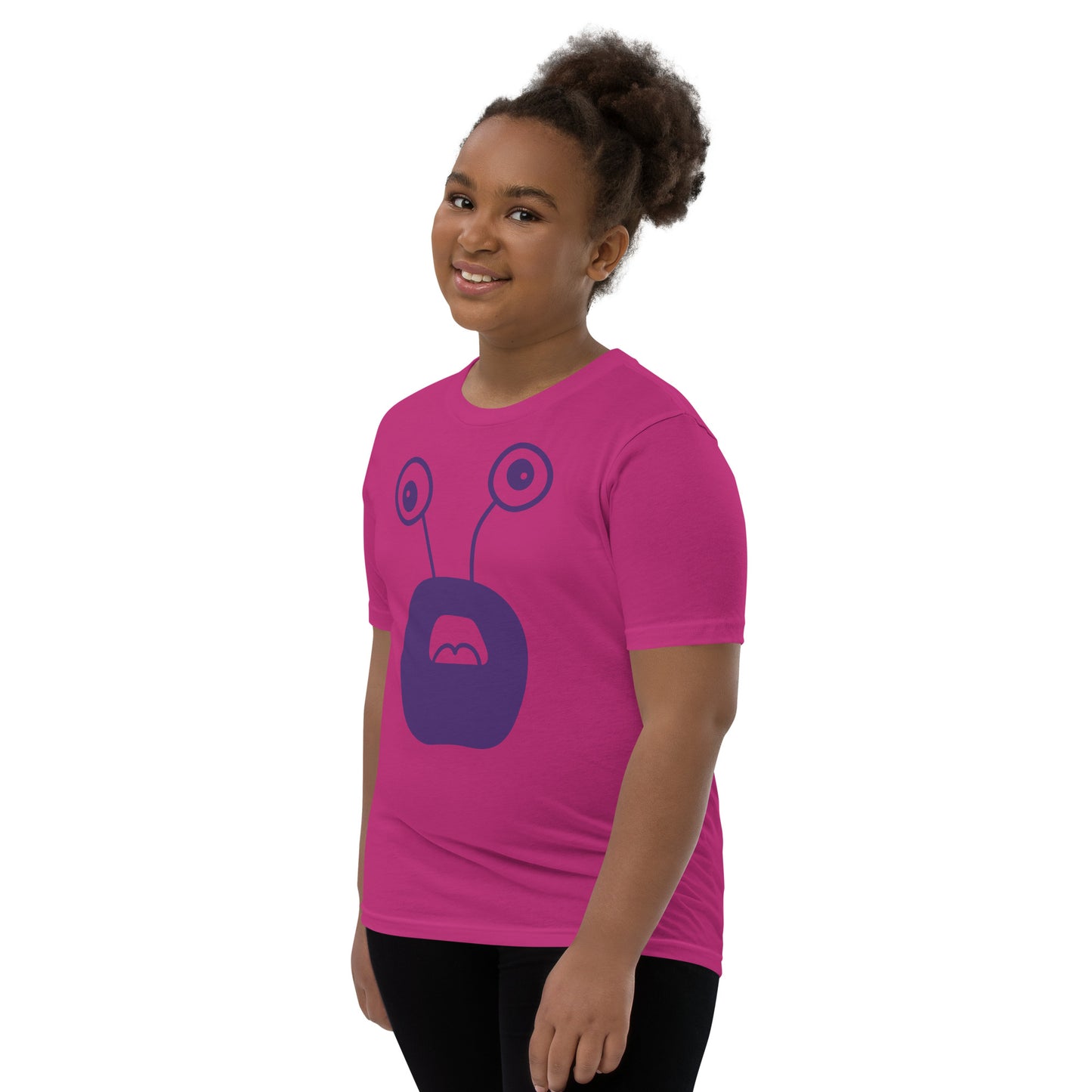 Exciting Youth T-Shirt with Purple Monster - Shop Now!