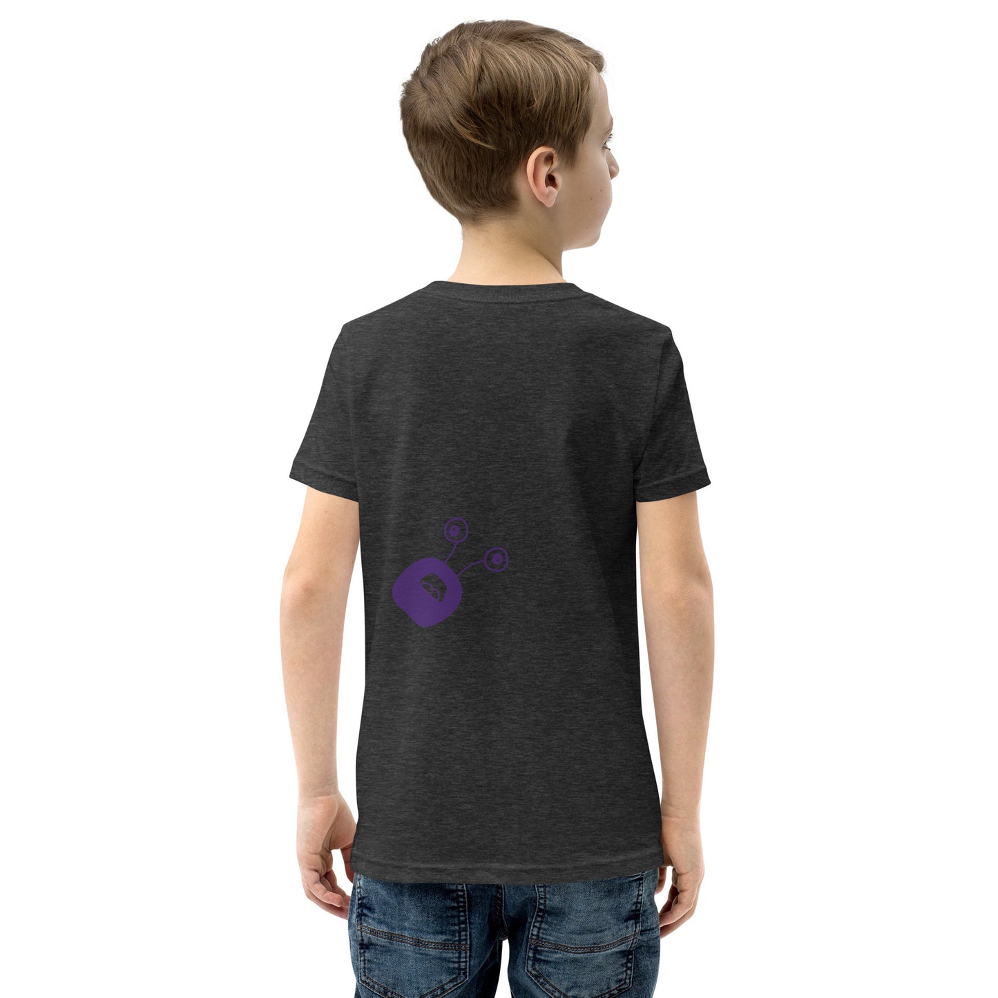 Exciting Youth T-Shirt with Purple Monster - Shop Now!