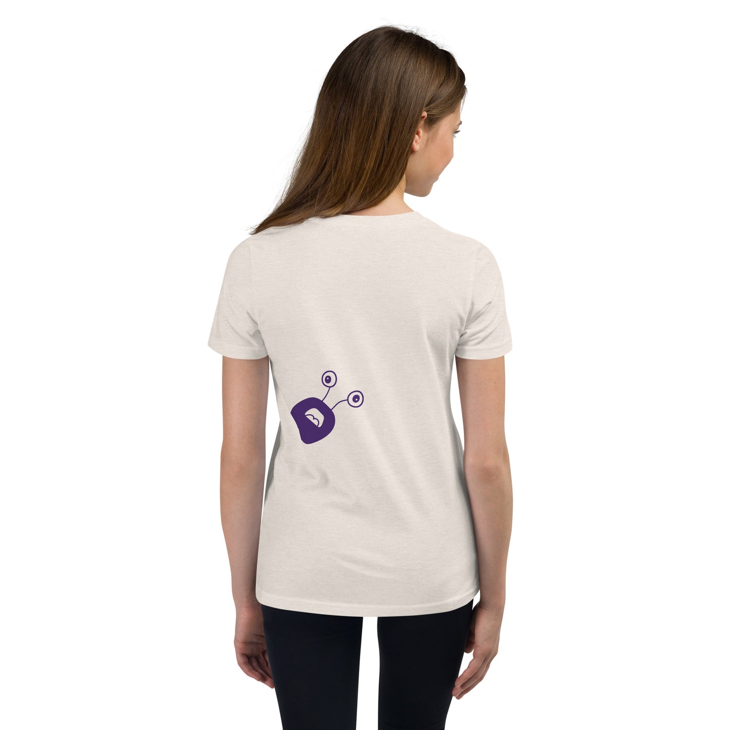 Exciting Youth T-Shirt with Purple Monster - Shop Now!