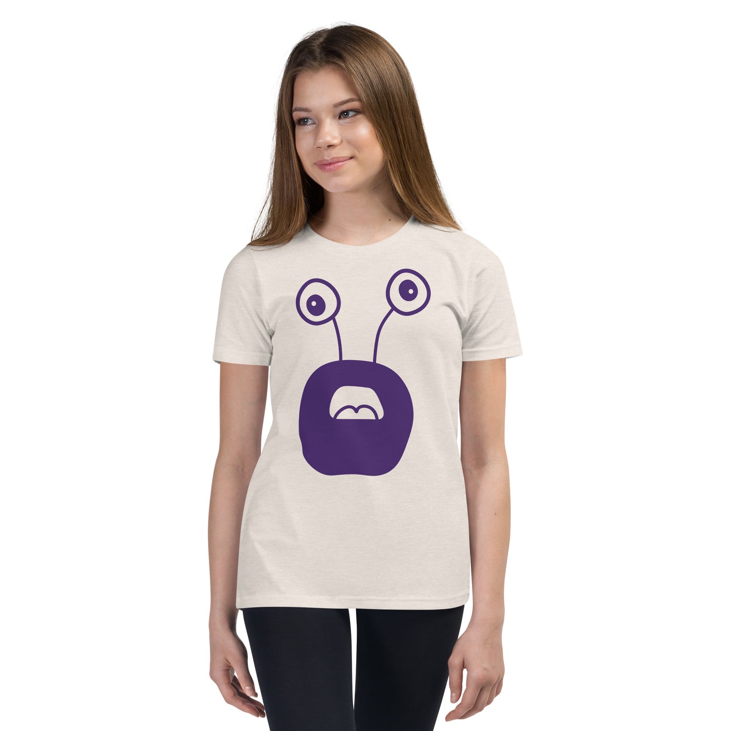 Exciting Youth T-Shirt with Purple Monster - Shop Now!