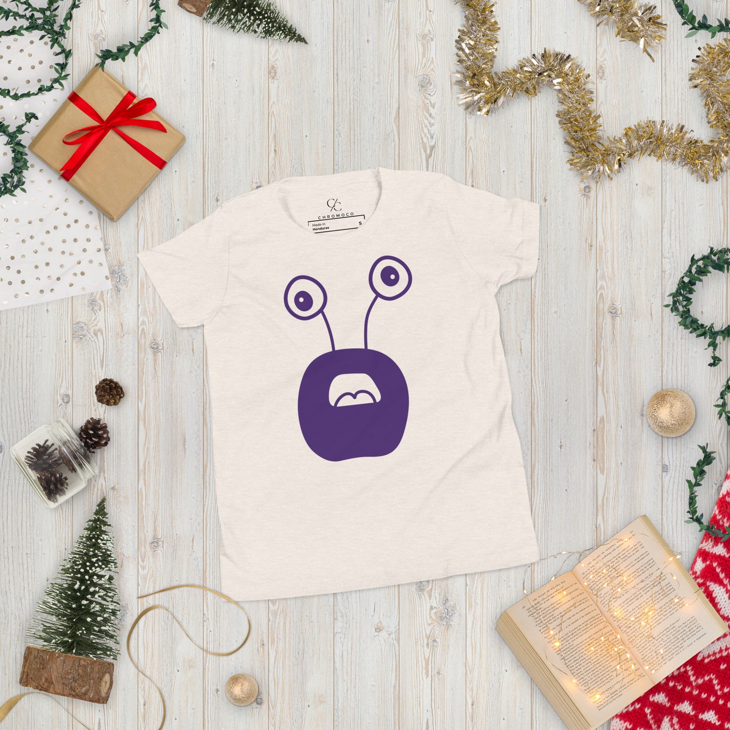 Exciting Youth T-Shirt with Purple Monster - Shop Now!