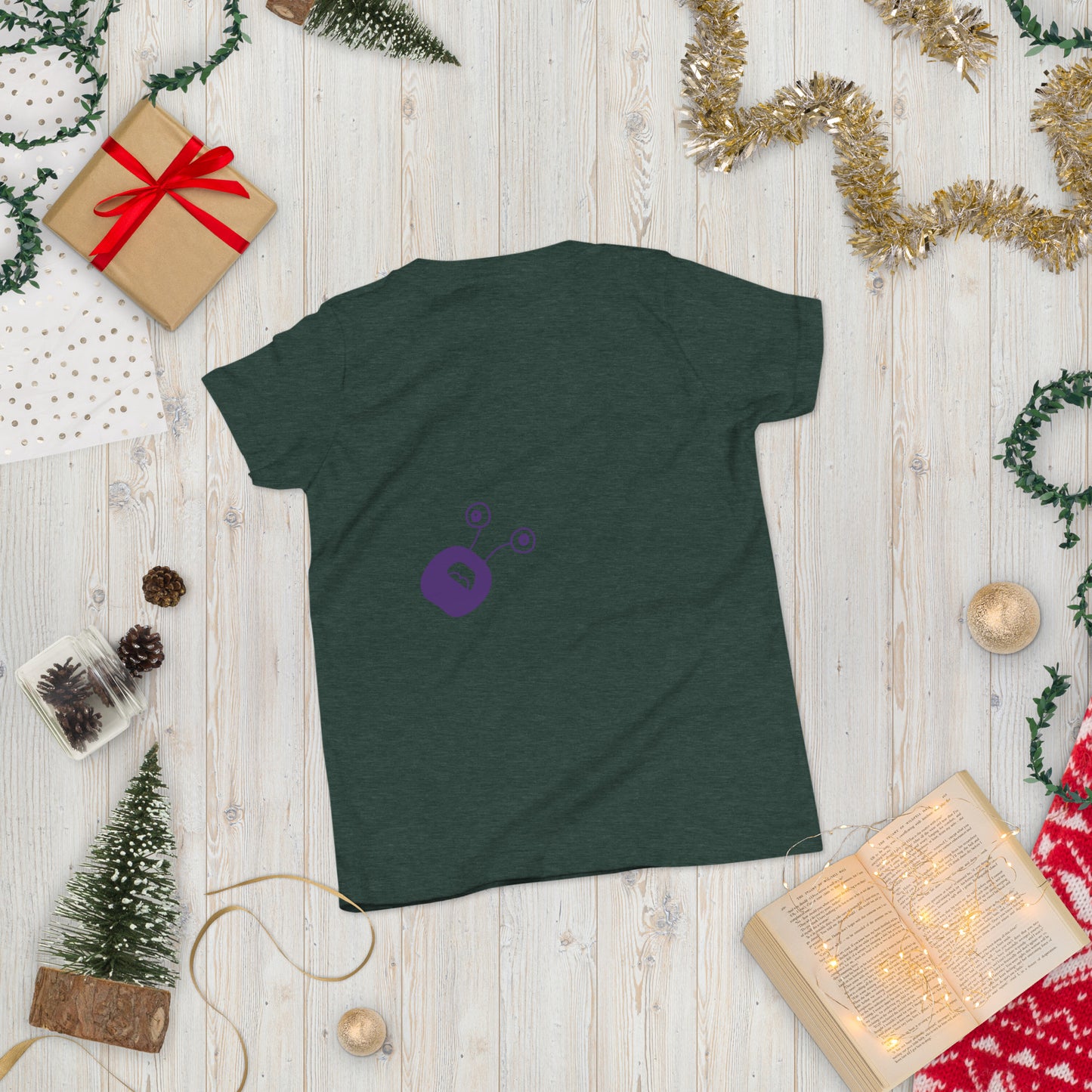 Exciting Youth T-Shirt with Purple Monster - Shop Now!