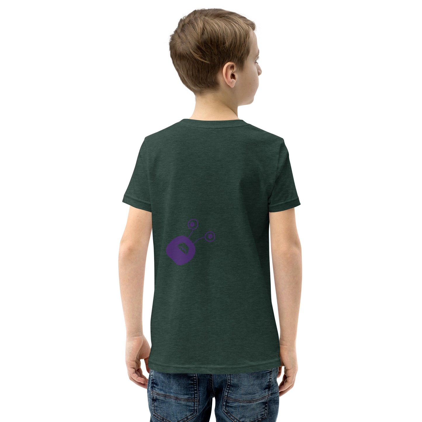 Exciting Youth T-Shirt with Purple Monster - Shop Now!