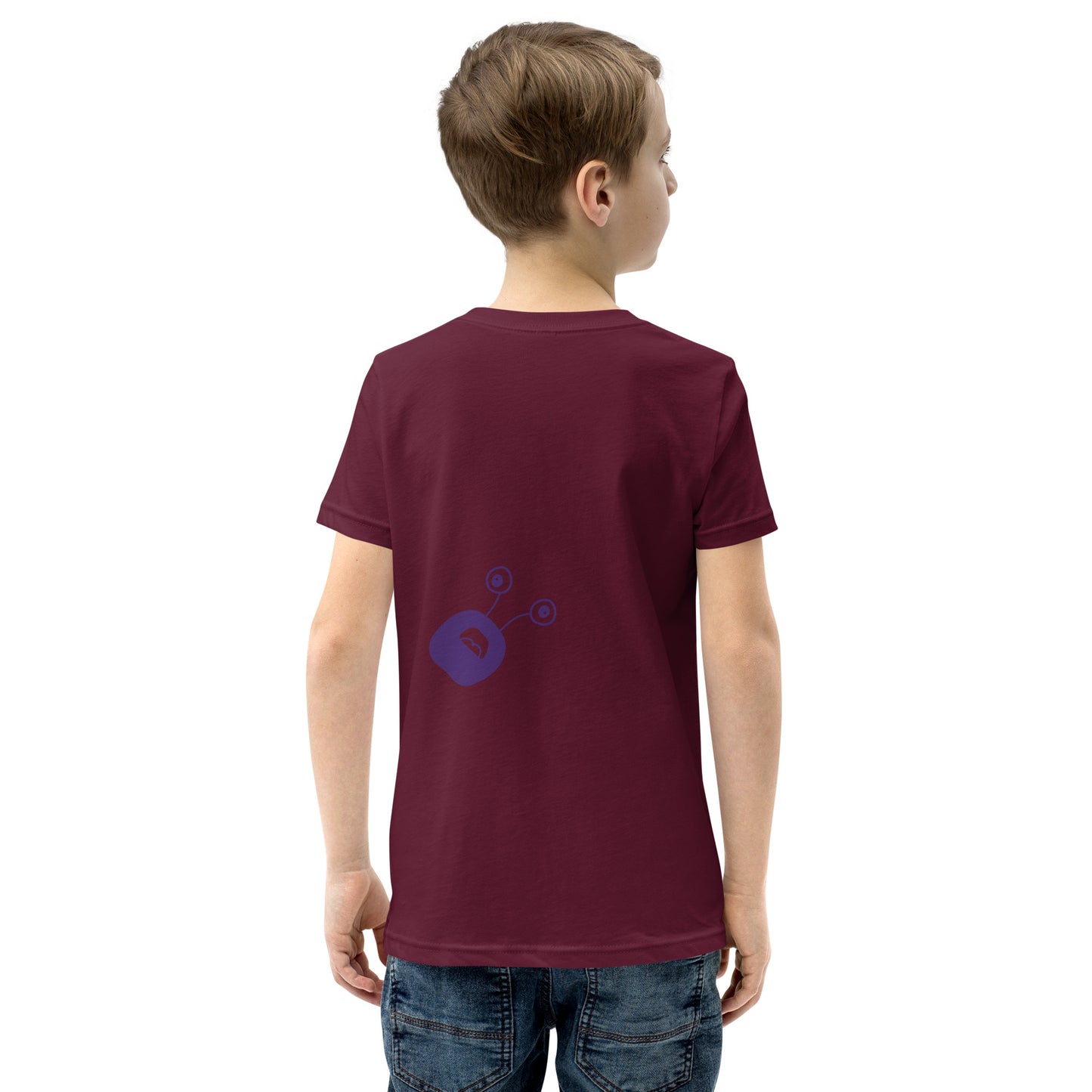 Exciting Youth T-Shirt with Purple Monster - Shop Now!