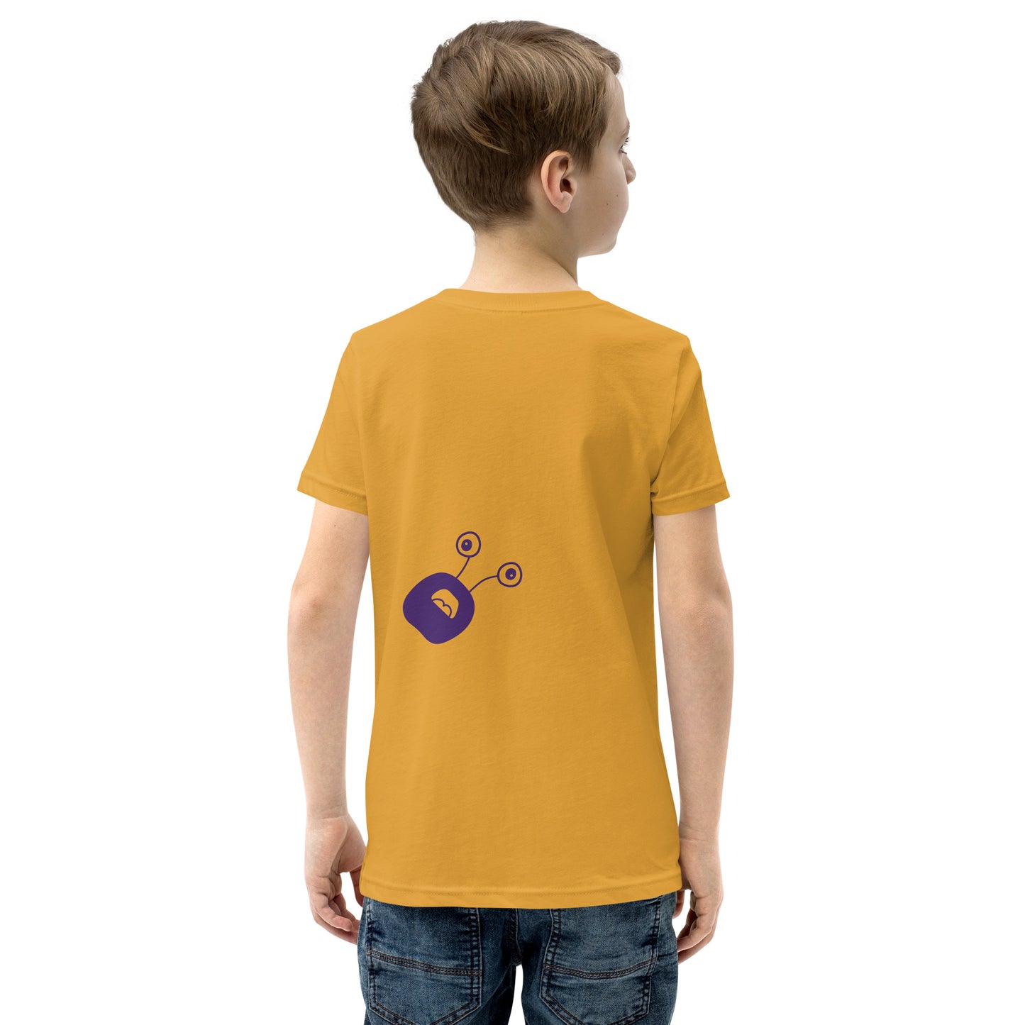 Exciting Youth T-Shirt with Purple Monster - Shop Now!