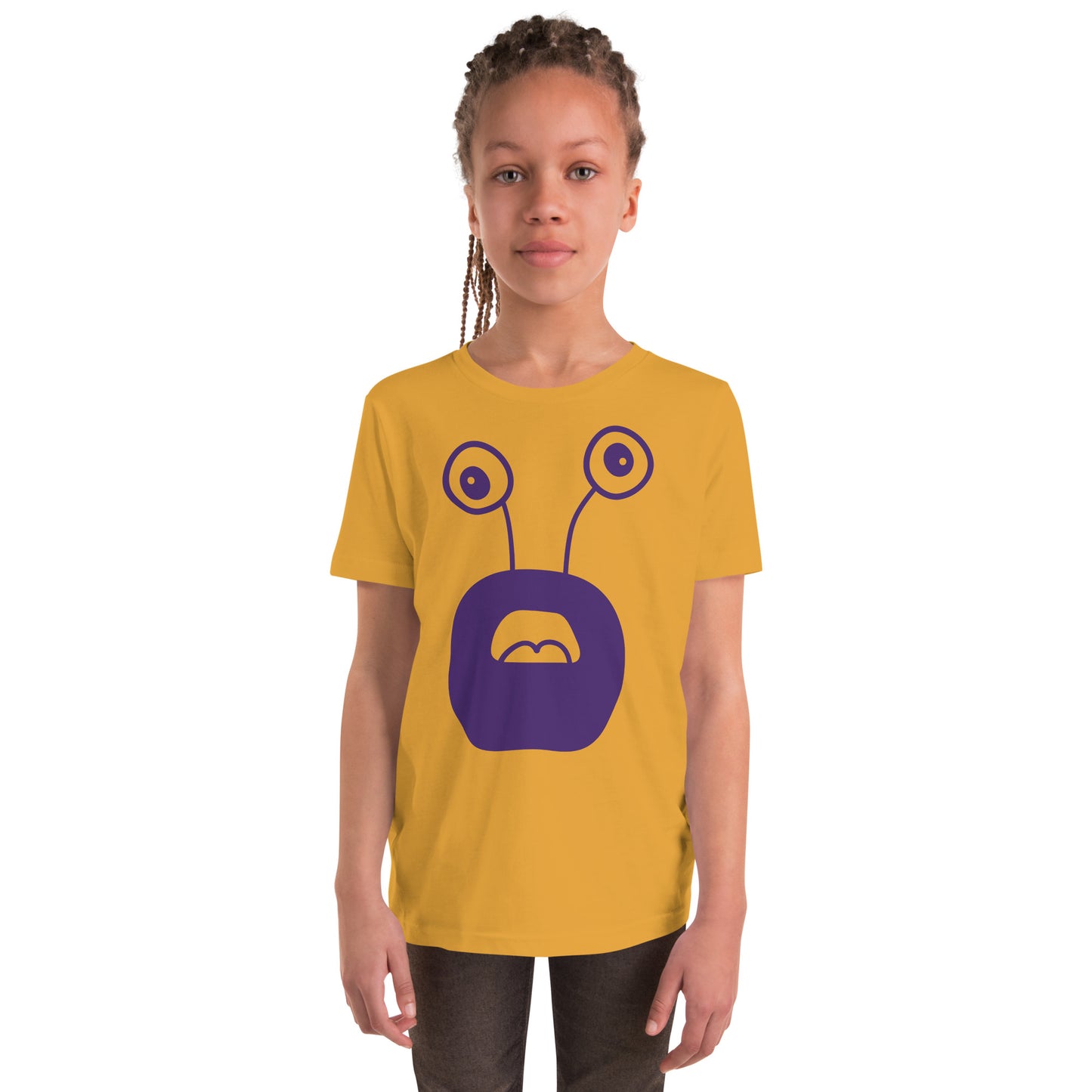 Exciting Youth T-Shirt with Purple Monster - Shop Now!