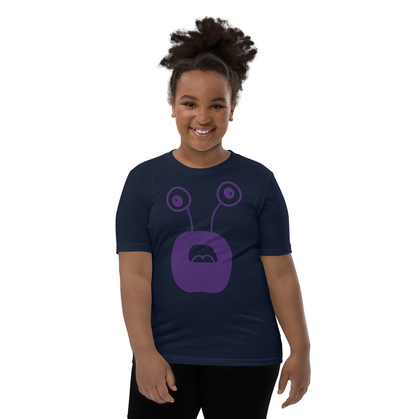 Exciting Youth T-Shirt with Purple Monster - Shop Now!