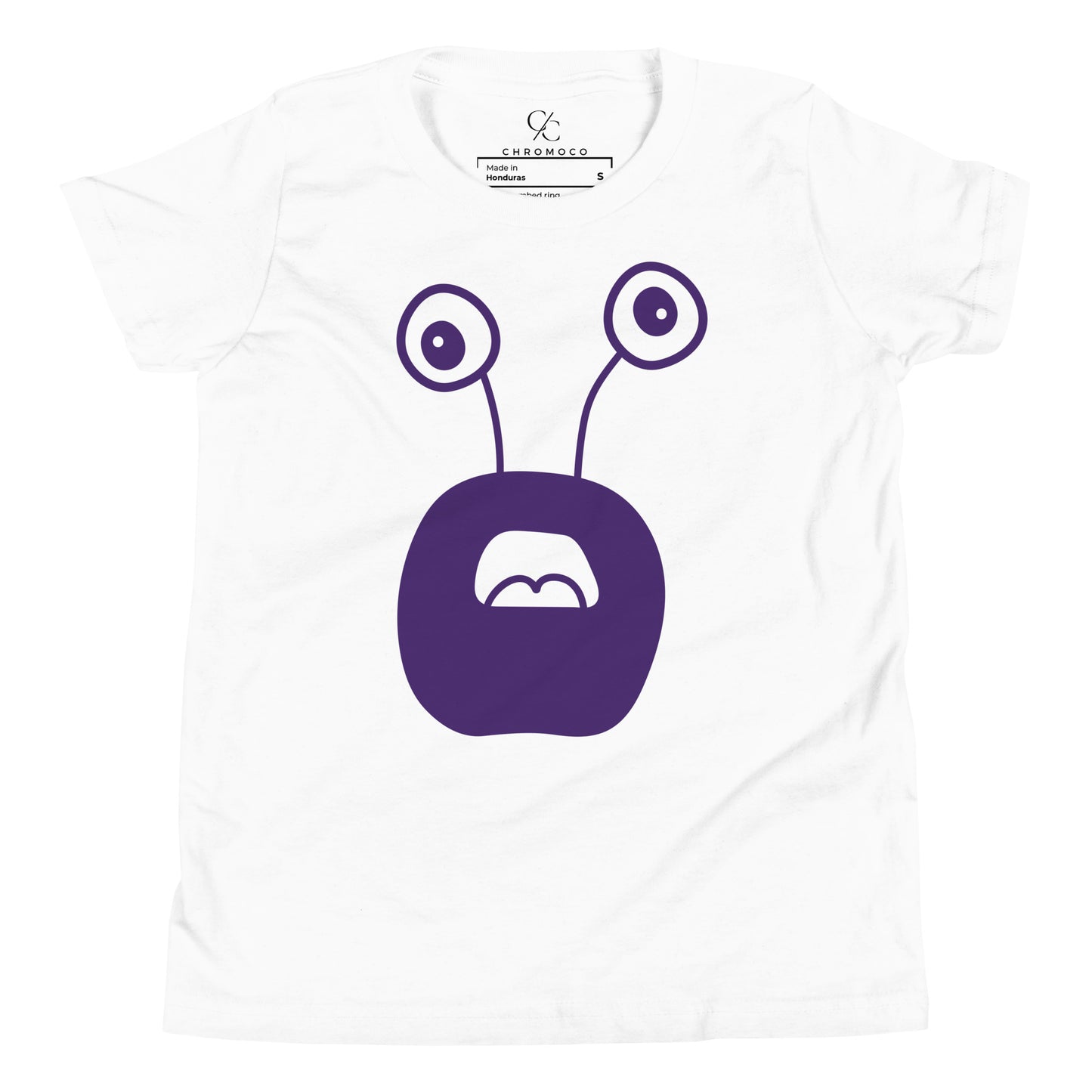 Exciting Youth T-Shirt with Purple Monster - Shop Now!